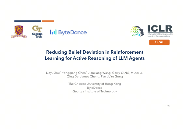 T3 ICLR 2026 Oral Slides